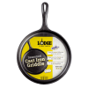 Cast Iron 10.5" Seasoned Round Griddle