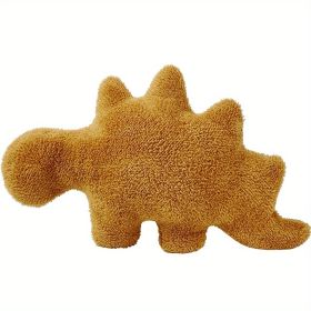 1pc, Stegosaurus-18 Inch Dinosaur Plush Fleece, Soft Dinosaur, Birthday Gift, Dinosaur Theme Party Decoration, Christmas Gift (Style: Stegosaurus)